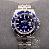 🎏 Tudor  73190 藥膏字✨️勞啲勞底✨️藍圈藍面Mini-Sub 33mm