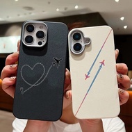 Travel-inspired airplane route Pattern PU Leather Case for Vivo Y12S Y12A Y02T Y11 Y22S Y78 Y36 Y27 