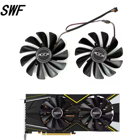New 95mm Cooling Fan For ASRock Radeon RX 5700 5700XT Challenger D OC Graphics Card Cooling Fan CF10