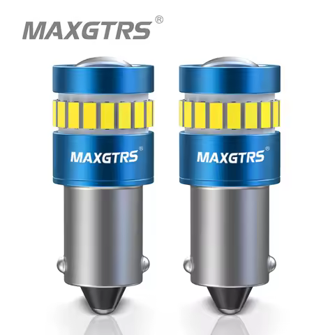 2x T4W BA9S LED Blub BAX9S H21W BAY9S LED 12V 24V H6W H5W LED For Car Rear Fog light Red White Auto 