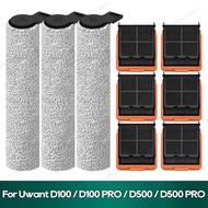 Compatible for Uwant D100 / D100 PRO / D500 / D500 PRO Vacuum Cleaner Filter Replacement Parts