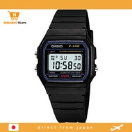 【From Japan】 Casio Standard (STANDARD) Watch Black Men's F-91W-1JF