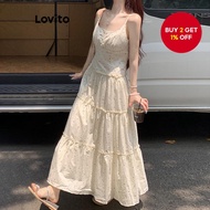 Women Casual Plain Pattern Dress LNA75411