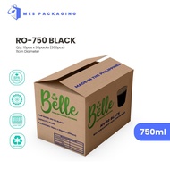 MES RO 750 Microwavable Container 750mL (Round Container) 1Box