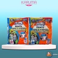 Lifree Popok Pants ML XL 1an, Lifree Pant ML XL Retail