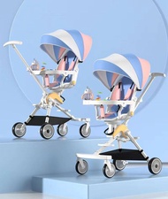Less2u - 360 stroller Rotating 2 Way Face Reversible and Reclining baby strollers