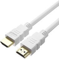 Japan Direct Shipping F-FACTORY High Speed HDMI Cable - 2.0M White (Type A Male - Type A Male) Ethernet 3D 4K2K ARC Compatible Version 2.0A WB-20