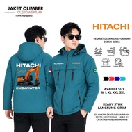 HITACHI Heavy Equipment Distributor Jacket - HITACHI EXCAVATOR CREW Jacket