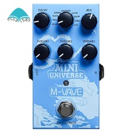 Guitar Pedal Mini  Digital Reverb Pedal 9 Reverb Effects Room/Shimmer Lofi/Spring