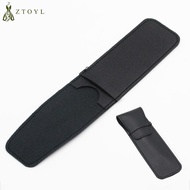 Leather Razor Case Shaver Pouches For Razor And Razor Blade Safe PU Leather Bla Protective Bag