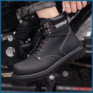 ❁ ✾ ❤ 【original】 COD Caterpillar Carter Steel Toe Safety Shoes Men's Plain Color Drop Resistant Wat