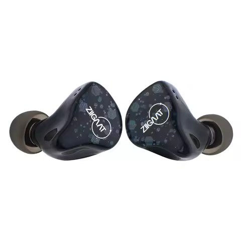 ZiiGaat Cincotres 2 Dynamic Driver+3 Balanced Armature Drivers Hybrid IEM HiFi Earphone Studio Tunin