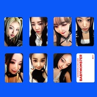 6-7pcs BM Lomo Cards BABYMONS7ER Album SHEESH Stuck In The Middle BATTER UP Photocards AHYEON Ahyeon
