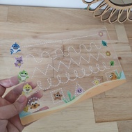 Acrylic tracing board / tracing board / acrylic tracing / learning to write board / children's activ
