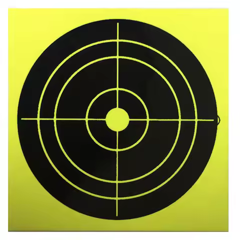 50 PCs New Trend Splatter Targets Card Paper Arrow Rifle Pistol Gun BB Airsoft Shooting Targets Fluo