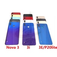 【JXD】Back cover for Huawei Nova 3 3i 3E P20 Lite with adhesive back glass