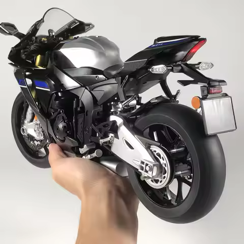 Spray 1:6 YAMAHA YZF-R1 YZFR1 Alloy Metal Diecast Model Motorcycle Simulation Sound & Light Fast And