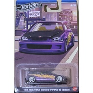 Hot Wheels Compact Kings 99 Honda Civic Type R {EK9} Compact Kings