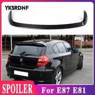 For BMW 1 Series E87 E81 Hatchback AC Style Rear Roof Lip Spoiler Wing Carbon Fiber 2004-2011