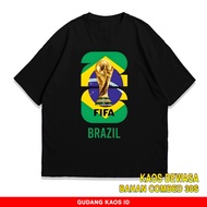 Brazil T-Shirt Warehouse V3 - Brazil Fans Edition T-Shirt - Brazil Football Club - Unisex Football T