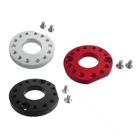DJ-Motor CNC Carb Adjuster Carburetor Inlet Manifold Spinner Plate Adaptor For ZS190 Zongshen Dayton