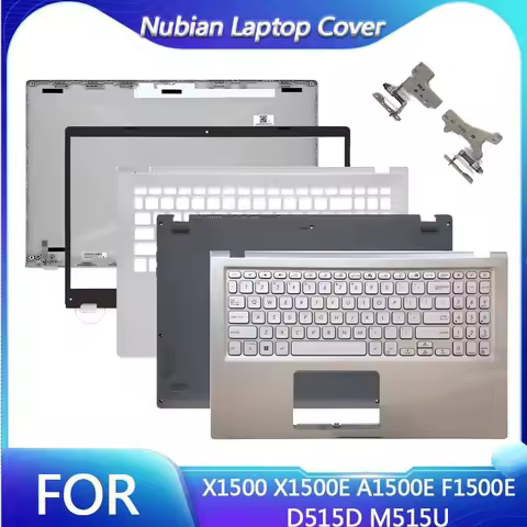 New For X1500 X1500E A1500E F1500E D515D M515U Laptop LCD Back Top Cover Front Bezel Palmrest Bottom