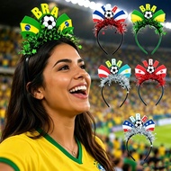 [2026 Football Event Cheering] National Team National Flag Headband Football Cheering Hair Accessori