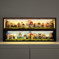 Booemoart Hirono Display Case กล่องเก็บของเล่นรูปตัวละครแฟชั่น แก้วบาน ป้องกันฝุ่น สำหรับเก็บของเล่น