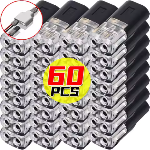 2 Pin Plug Waterproof Automotive Quick Wire Connector Set 60PCS Automotive Wire & Cable Connector Ri