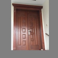 PINTU JATI KUPU TARUNG MINIMALIS MODERN DAN ELEGAN 357