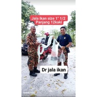 handmade jala tangsi ikan udang10kaki 12kaki/Dr jala