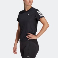 adidas วิ่ง เสื้อยืด Own the Run ผู้หญิง สีดำ IC5188
