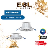 MEGAMAN LED Eyeball 7W 5W, 3000K 4000K, Saving Eyes care LED Eyeball Light LED Eyeball