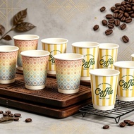Double Wall Paper Cup Coffee Cup 8oz 12oz 16oz |Thick Papercup | Food Grade | Heat & Cold Resistant 