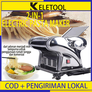 Gilingan Mie Listrik Mesin Pembuat Pasta Ampia Listrik Mesin Giling Adonan Pasta Spaghetti Roller Mesin Pengepres Mie Stainless Steel Kulit Pangsit Pastel Giingan Mie Pangsit Otomatis Ampia Kue Bawang Listrik Untuk Penggunaan Keluarga Di Rumah Penggiling