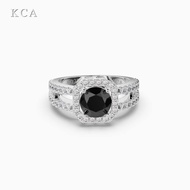 KCA IVORY Black - 925 Sterling Silver Ring
