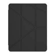 JTLEGEND Youth Q.C.A.C. Clear Magnetic Stand Case with Pencil Slot for iPad Air 13" (2024/2025)/iPad