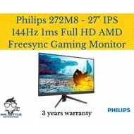 Philips 272M8 - 27" IPS 144Hz 1ms Full HD AMD Freesync Gaming Monitor