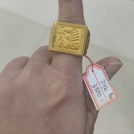 Cincin emas 24k kapal