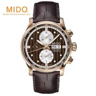 1.MIDO Swiss Watch Helmsman Series นาฬิกามิโด Automatic Mechanical Watch M005.614.36.051.22 รุ่น M00