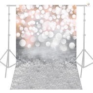 Andoer 1.5 * 2.1m/5 * 7ft Photography Background Glitter Light Bokeh Spot Backdrop Digital Printed P
