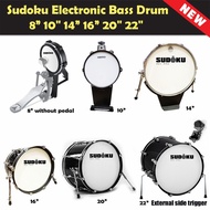 Sudoku Electronic Electric Digital Bass Drum Pad 8" 10" 14" 16“ 20" 22" (support all brand Roland vd