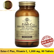 พร้อมส่ง Solgar Ester-C Plus Vitamin C 1000 mg 90 Tablets - [EXP 08/2027]