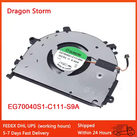 New Laptop CPU Cooling Fan Cooler For HUAWEI MateBook D14 EG70040S1-C111-S9A DC5V 0.45A Fan