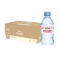 Evian Evian Perancis Import Beralkali Lemah Asli 330ml*24 Kotak Penuh Borong 25 Tahun