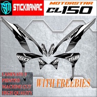 High quality decals for Motorstar CL 150,,,Vario 150