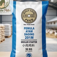 GOLD COIN 201M BROILER STARTER REPACK 1KG / 5KG