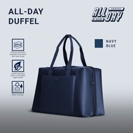 BALLER All Day Duffel Premium Soft Nylon Navy Blue - Tas Travel Bag Jumbo
