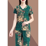 Ice Silk Top - Summer Fashion for Moms (50s-60s)