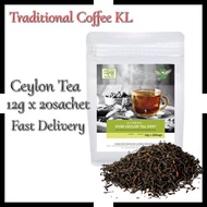 (Ready Stock) 24Hr Shipping - Pure Smooth Sri Lanka Ceylon Tea / Milk Tea / Teh Tarik (12g x 20sache